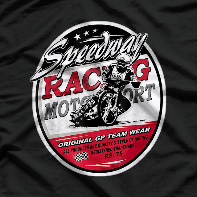 Motorcycle Speedway Flat Track Race T-Shirt