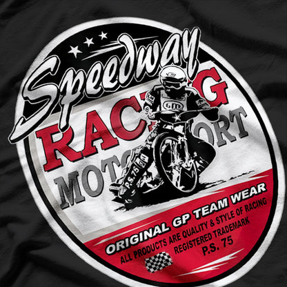 Motorcycle Speedway Flat Track Race T-Shirt