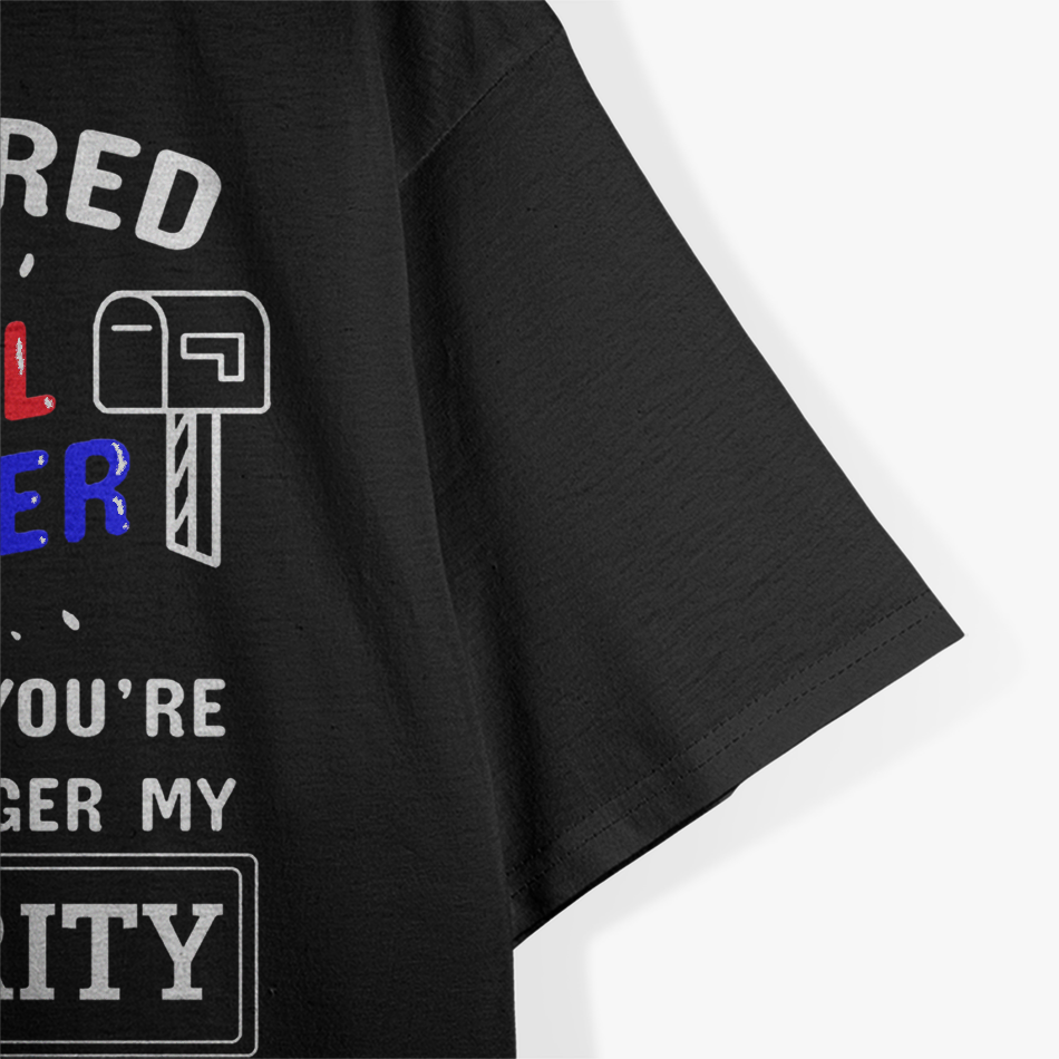 Retired Post Office Postal Worker Retirement Postman T-Shirt
