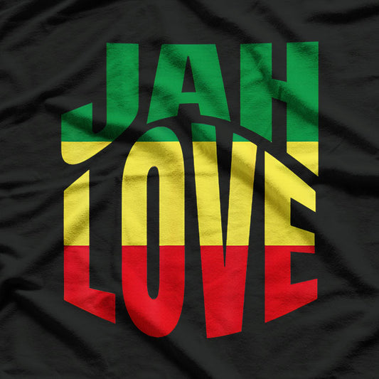 Jah Lion Vibes Rasta Reggae T-Shirt