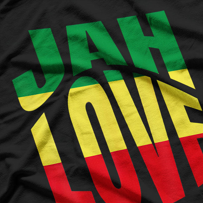 Jah Lion Vibes Rasta Reggae T-Shirt