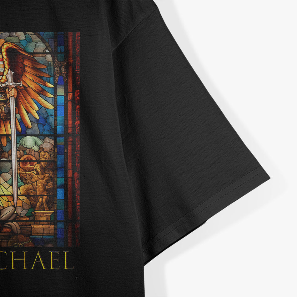 Saint Michael the Archangel Defender Against Evil T-Shirt