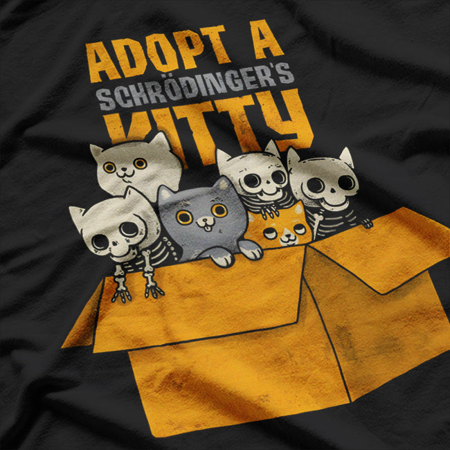 Adopt A Schrödingers Kitty Cat T-Shirt