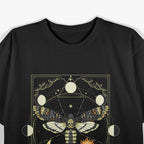 Tarot Card Moth of Transformation and Mystical Wisdom T-Shirt