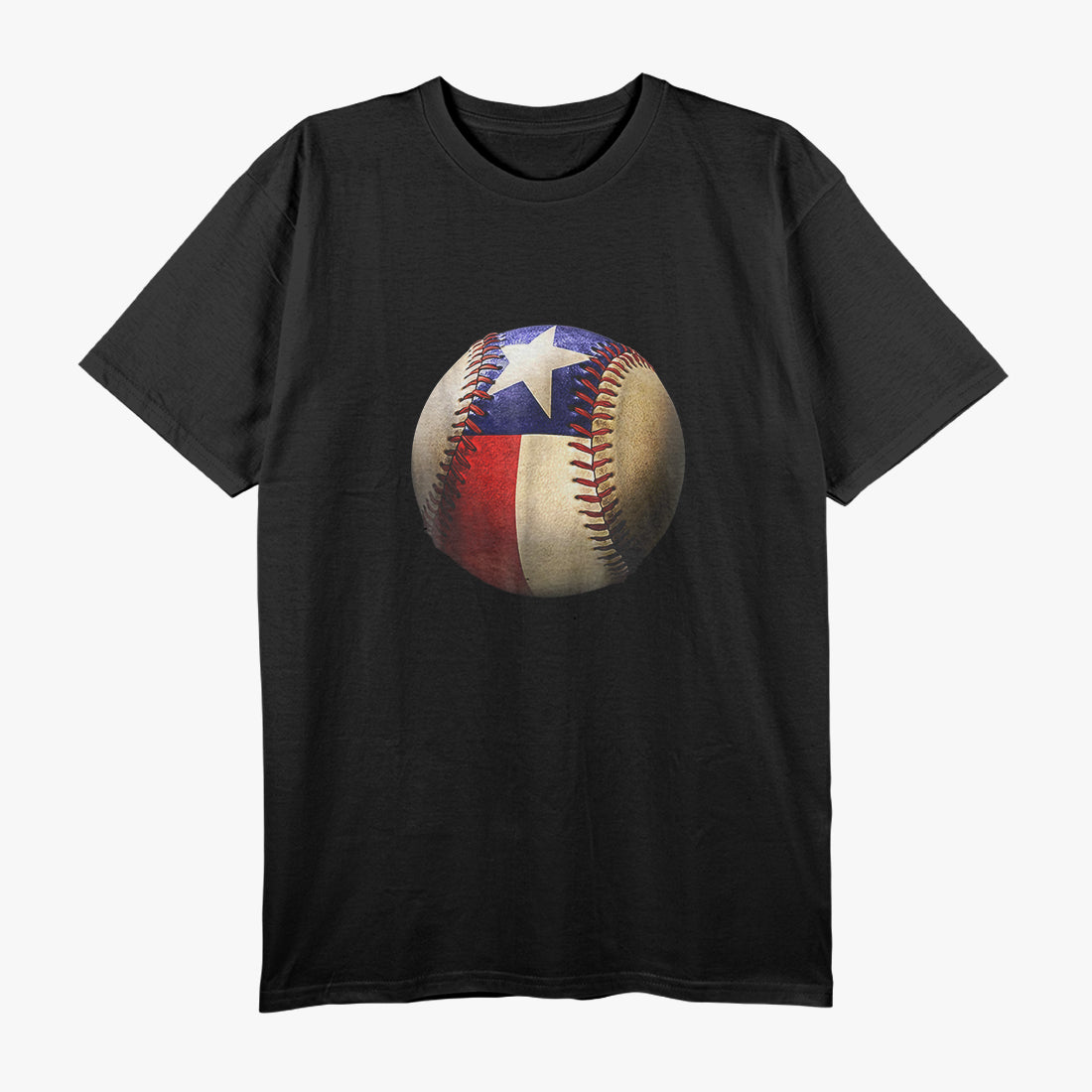 Texas Flag Baseball - Lone Star Pride Meets America’s Pastime T-Shirt