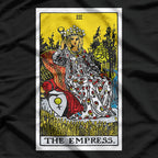The Empress Tarot Card Vintage Elegance and Abundance of the Divine Feminine T-Shirt