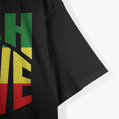 Jah Lion Vibes Rasta Reggae T-Shirt