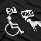 Wheelchair Humor Joke For A Disability In A Wheelchair T-Shirt