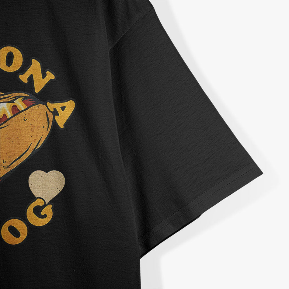 Hotdog Funny Suckin' It Up with Humor T-Shirt