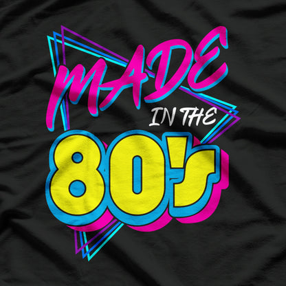 80s Retro Nineteen Eighties Vintage Music T-Shirt