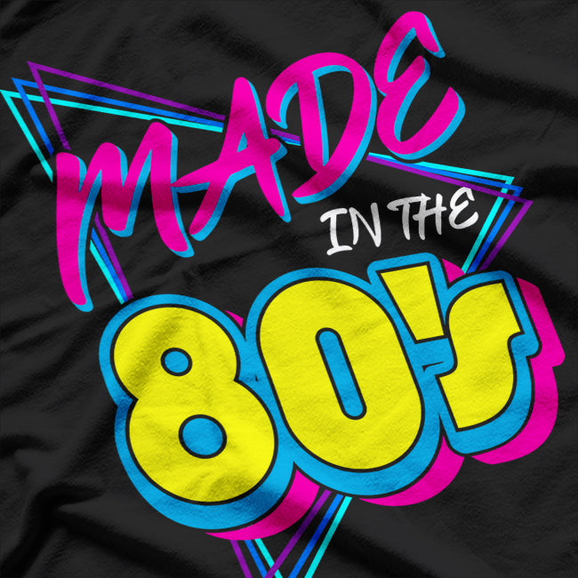 80s Retro Nineteen Eighties Vintage Music T-Shirt