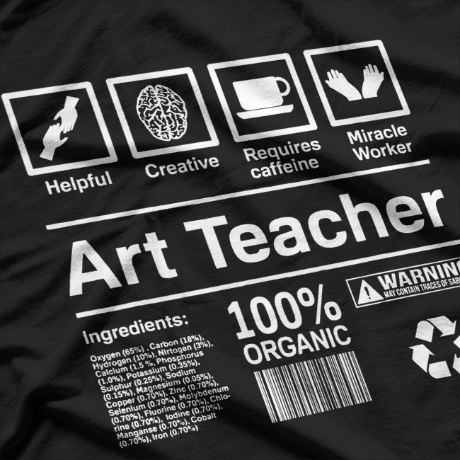 Art Teacher Shirt Funny Premium Great T-Shirt