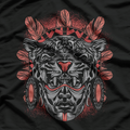 Aztec Jaguar Warrior Ancient Legend of Native Mexican Mythology T-Shirt