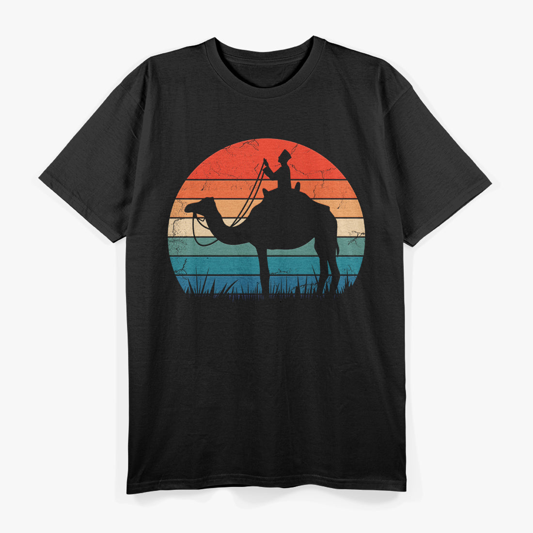 Vintage Camel Retro Silhouette T-Shirt