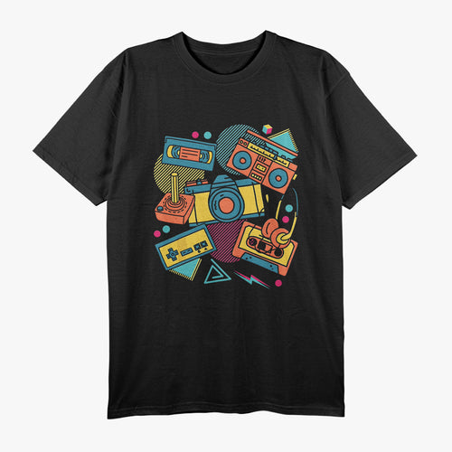 Cassette 80s Music Lover 1980s Costume Party Retro Eighties T-Shirt