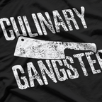 Chef Cook Cooking Culinary Gangster Vintage T-Shirt