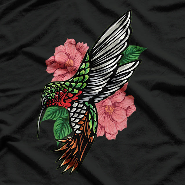 Hummingbird Flowers T-Shirt