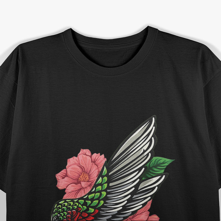 Hummingbird Flowers T-Shirt