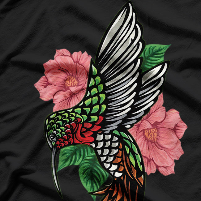Hummingbird Flowers T-Shirt
