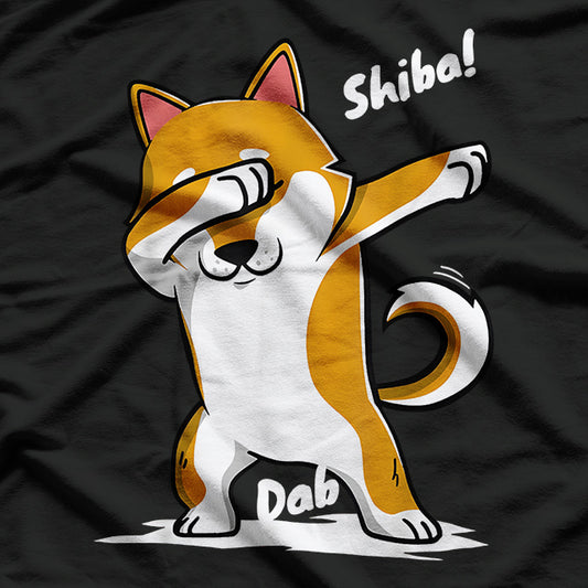 Dabbing Shiba Inu Dog Dance T-Shirt