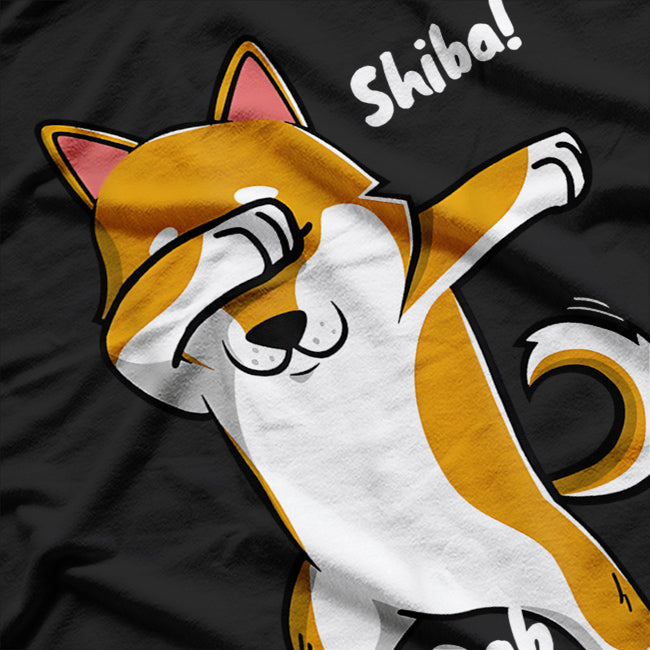 Dabbing Shiba Inu Dog Dance T-Shirt