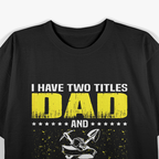 Great Coal Miner Dad Funny Miners Cool Gift For Fathers Day T-Shirt