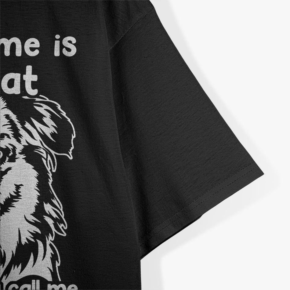 Hi My Name is StopThat Funny Australian Shepherd T-Shirt