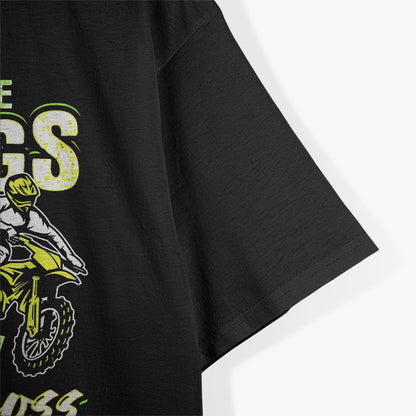 Neu Echte Jungs Fahren Motocross Kinder Geschenk Motorrad Biker T-Shirt