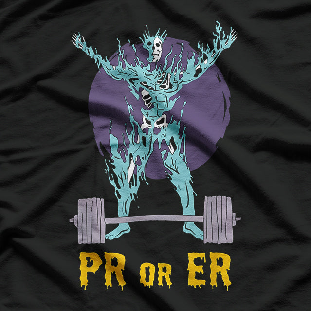 PR or ER Classic Fit Weightlifting Gym T-Shirt