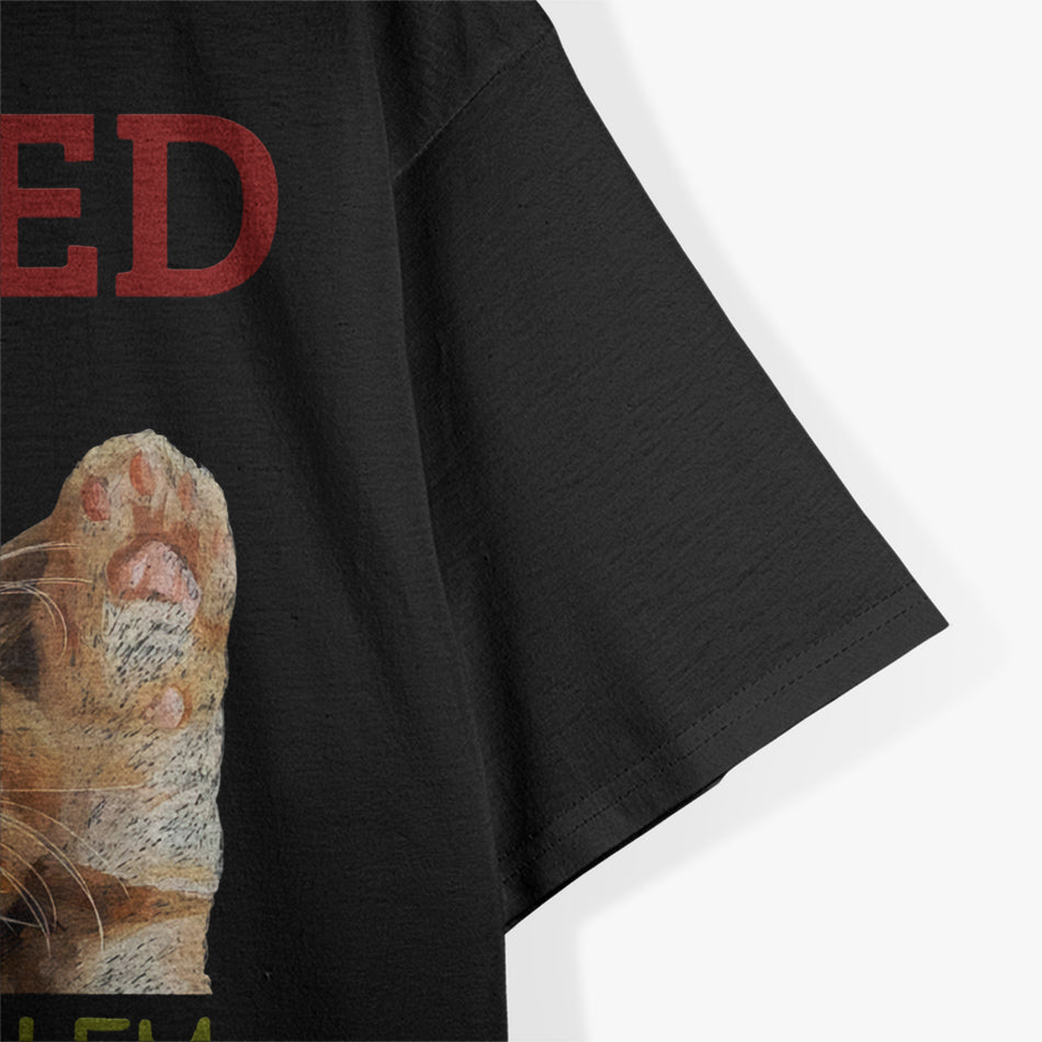 Cat Retired Not My Problem Anymore T-Shirt