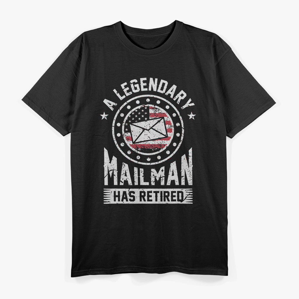Retired Postal Worker Mailman Postman Post Office T-Shirt