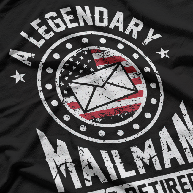 Retired Postal Worker Mailman Postman Post Office T-Shirt