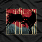 Retro Mothman Vintage Cryptid Mystery T-Shirt