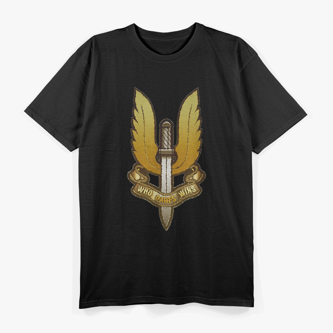 SAS British Army Special Forces Vintage Emblem T-Shirt