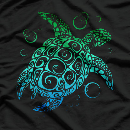 Sea Turtle Hawaiian Honu T-Shirt