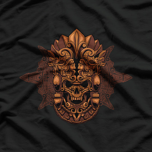 Skull Warrior Aztec and Inca Warrior Spirit T-Shirt