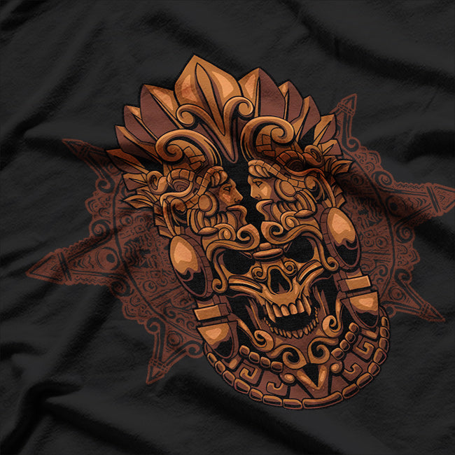 Skull Warrior Aztec and Inca Warrior Spirit T-Shirt