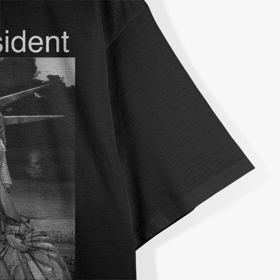 Not My President Statue of Liberty - A Bold Political Statement T-Shirt