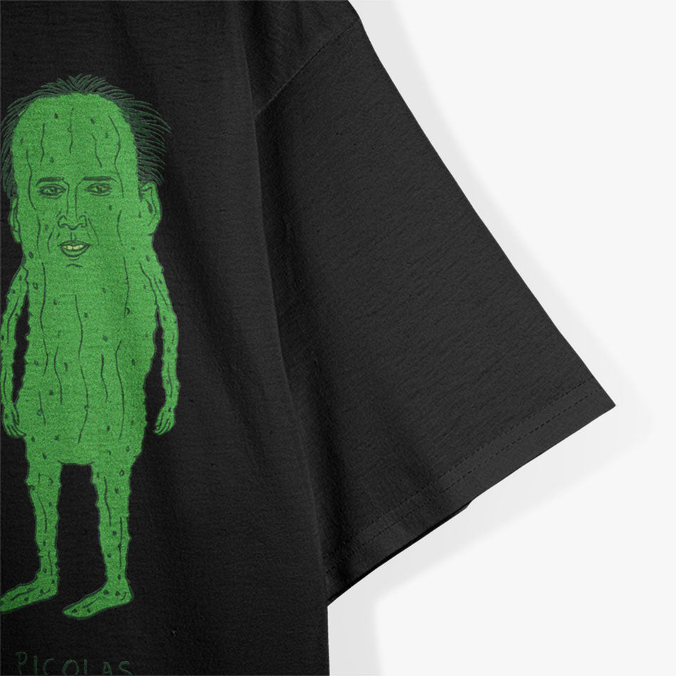 Picolas Cage Green Funny Food Vegetable - A Hilarious Twist T-Shirt