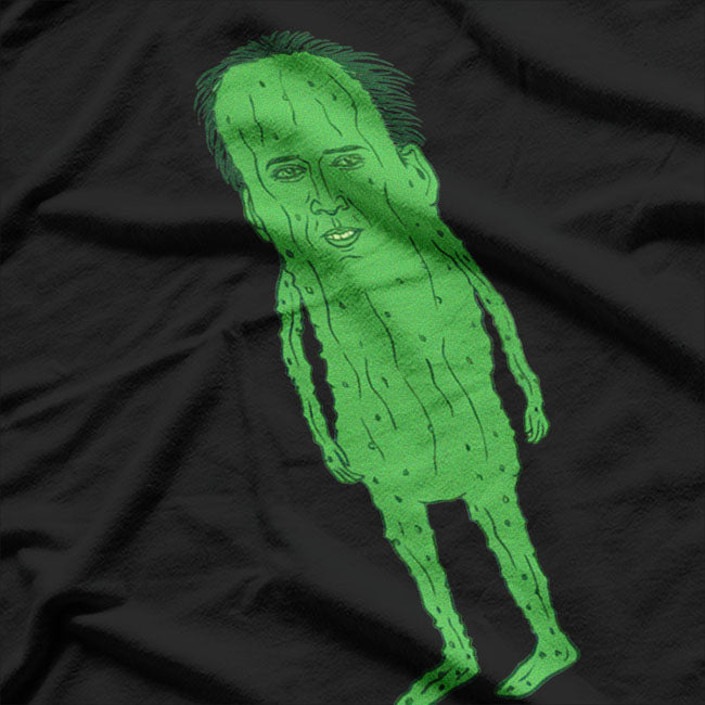 Picolas Cage Green Funny Food Vegetable - A Hilarious Twist T-Shirt