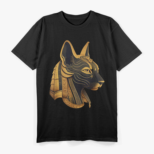 Ancient Egypt Bastet, Goddess of Protection and Cats T-Shirt