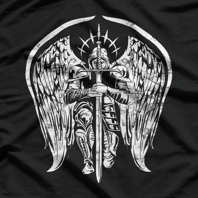 Angel Archangel Michael Protector and Warrior of Light T-Shirt