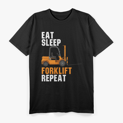 Eat Sleep Forklift Repeat T-Shirt