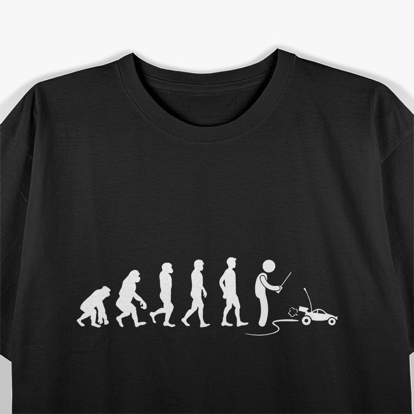 Evolution of RC Cars RC Racing Racer Radio-Controlled Car T-Shirt