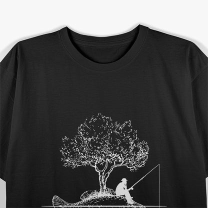 Fishing - Fish Island Art T-Shirt