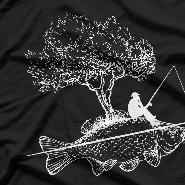 Fishing - Fish Island Art T-Shirt