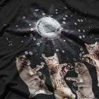 Dancing Cats Disco Ball Kitten Kitty Lover Party Animal T-Shirt