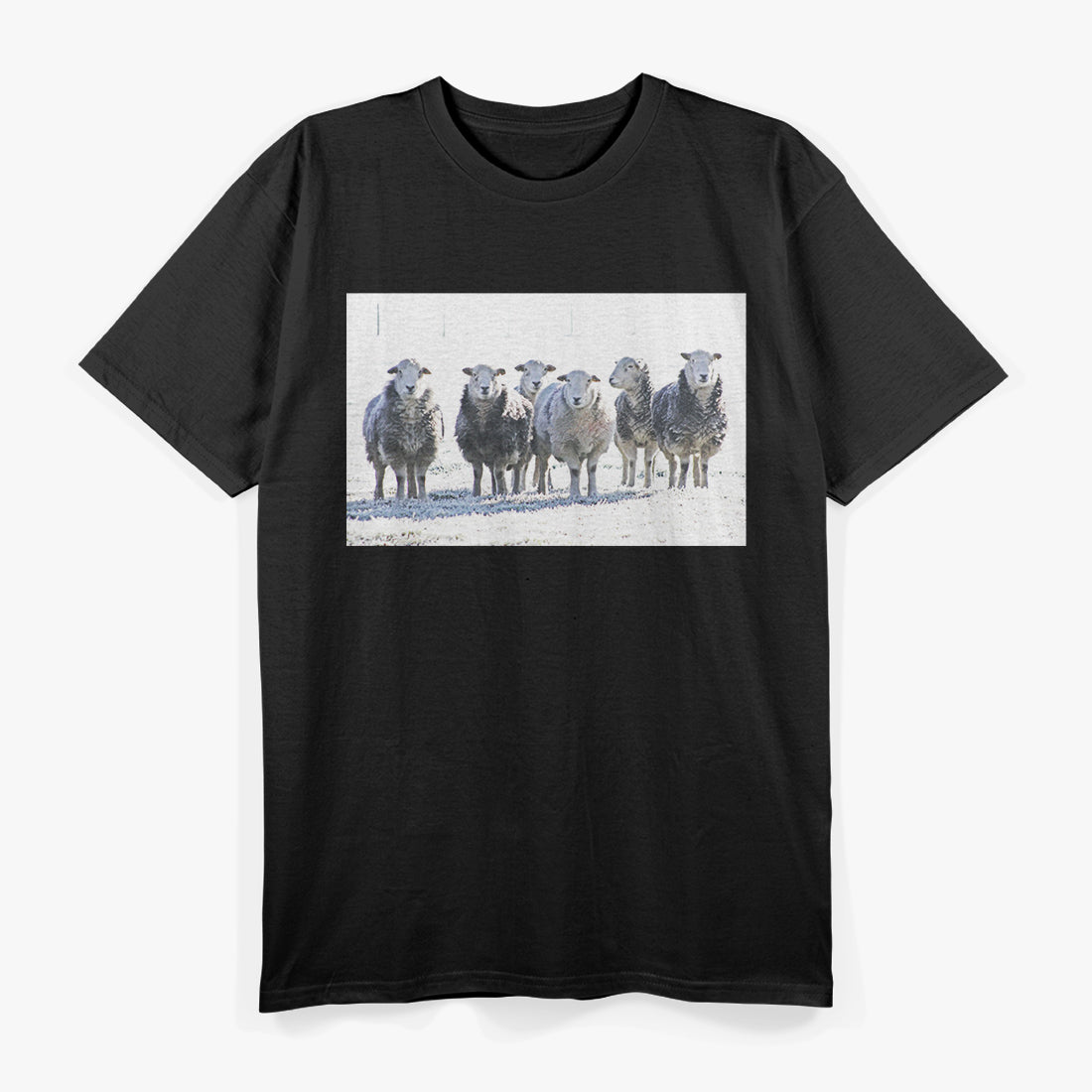 Sheep in Face Masks T-Shirt