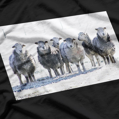 Sheep in Face Masks T-Shirt