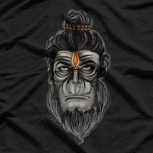 Hanuman The Mighty Hindu God of Strength and Devotion T-Shirt